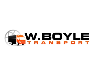 W.BOYLE TRANSPORT logo design by ElonStark