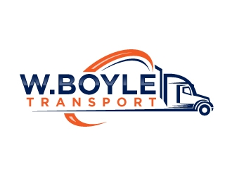 W.BOYLE TRANSPORT logo design by Suvendu
