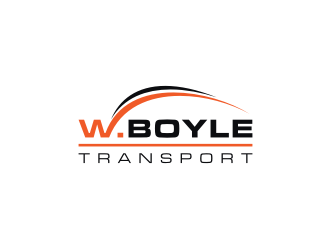 W.BOYLE TRANSPORT logo design by LOVECTOR
