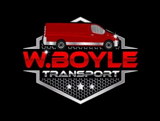 W.BOYLE TRANSPORT logo design by AYATA