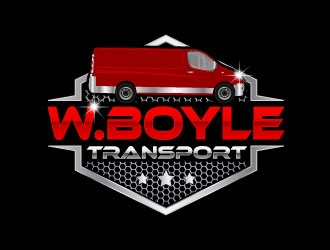 W.BOYLE TRANSPORT logo design by AYATA