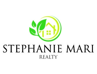 Stephanie Mari Realty logo design by jetzu