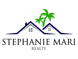 Stephanie Mari Realty logo design by jetzu