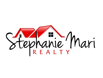 Stephanie Mari Realty logo design by ElonStark