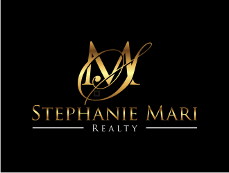 Stephanie Mari Realty logo design by Landung