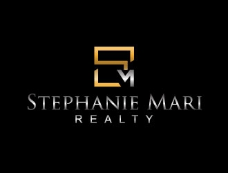 Stephanie Mari Realty logo design by desynergy
