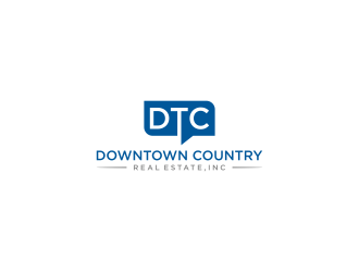 Downtown Country Real Estate, Inc logo design by L E V A R