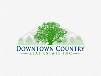 Downtown Country Real Estate, Inc logo design by AYATA