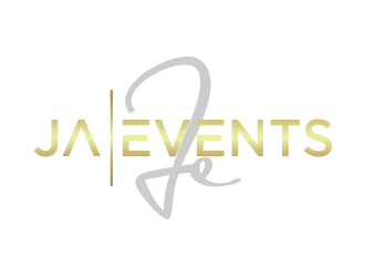 JA EVENTS logo design by rief