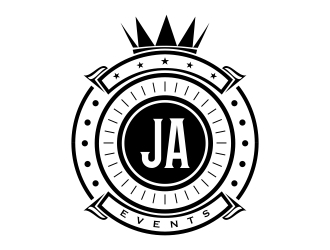 JA EVENTS logo design by cikiyunn