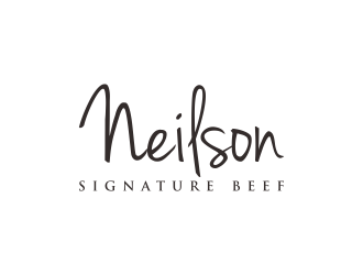 Neilson Signature Beef logo design by dewipadi