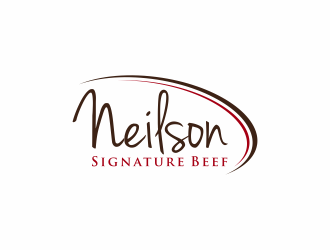 Neilson Signature Beef logo design by ammad