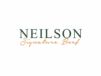 Neilson Signature Beef logo design by ammad