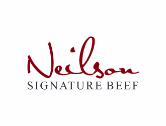 Neilson Signature Beef logo design by ammad