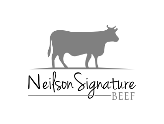 Neilson Signature Beef logo design by qqdesigns