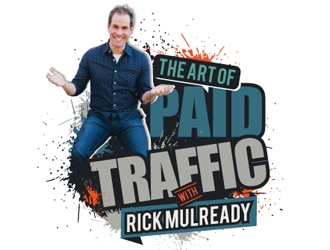The Art of Paid Traffic with Rick Mulready logo design by gogo