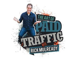 The Art of Paid Traffic with Rick Mulready logo design by gogo