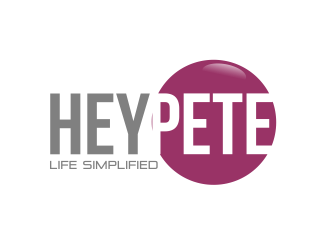 Hey Pete logo design by Cekot_Art