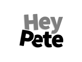 Hey Pete logo design by GemahRipah