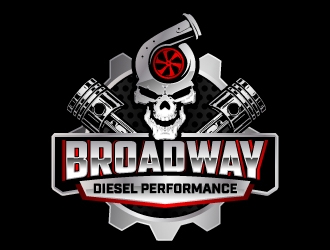 broadway diesel performance logo design by jaize