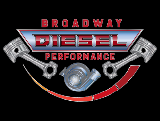 broadway diesel performance logo design by nona