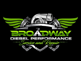 broadway diesel performance logo design by aRBy