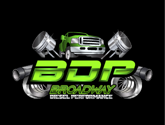 broadway diesel performance logo design by IanGAB
