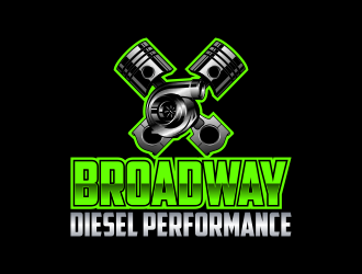 broadway diesel performance logo design by Kruger