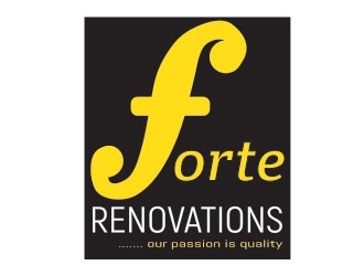Forte Renovations logo design by not2shabby