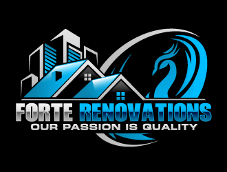 Forte Renovations logo design by THOR_