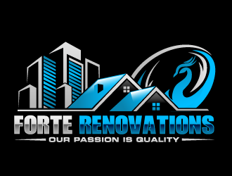 Forte Renovations logo design by THOR_