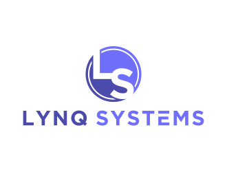 Lynq Systems logo design by BlessedArt