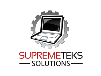 SupremeTeks Solutions logo design by kunejo