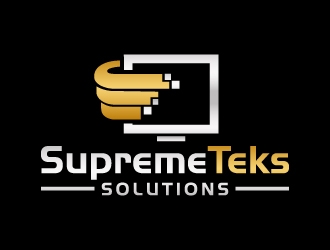 SupremeTeks Solutions logo design by akilis13