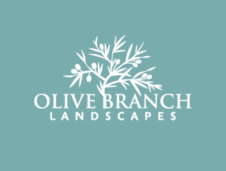 Olive Branch Landscapes logo design by josephope