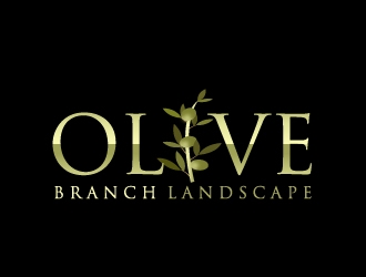 Olive Branch Landscapes logo design by samuraiXcreations