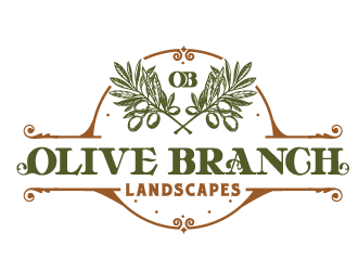 Olive Branch Landscapes logo design by Ultimatum