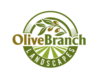Olive Branch Landscapes logo design by THOR_