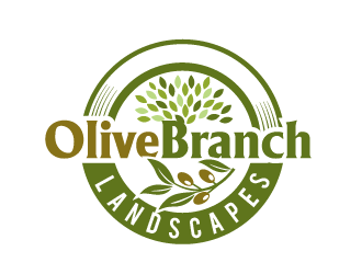 Olive Branch Landscapes logo design by THOR_
