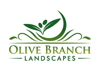 Olive Branch Landscapes logo design by akilis13
