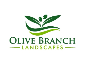 Olive Branch Landscapes logo design by akilis13