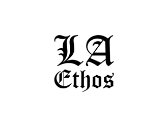 Los Angeles Ethos or LA Ethos for short logo design by johana
