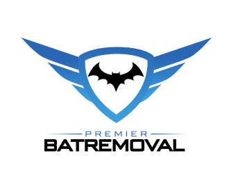 Premier Bat Removal logo design by Rossee