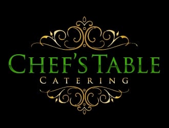 Chef’s Table Catering logo design by ElonStark