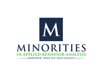 Minorities In Applied Behavior Analysis  logo design by johana