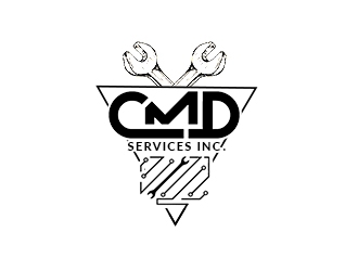 CMD Services Inc. logo design by zizo