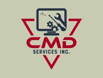 CMD Services Inc. logo design by Dakon