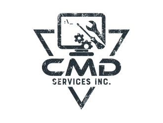 CMD Services Inc. logo design by Dakon