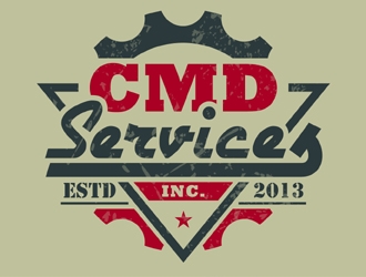 CMD Services Inc. logo design by MAXR