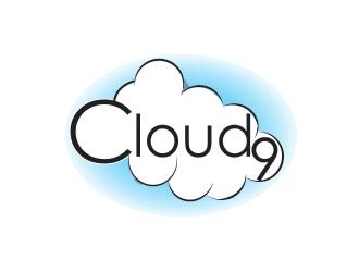 Cloud 9 logo design by not2shabby